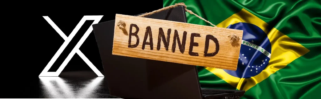 Bloqueo de X en Brasil